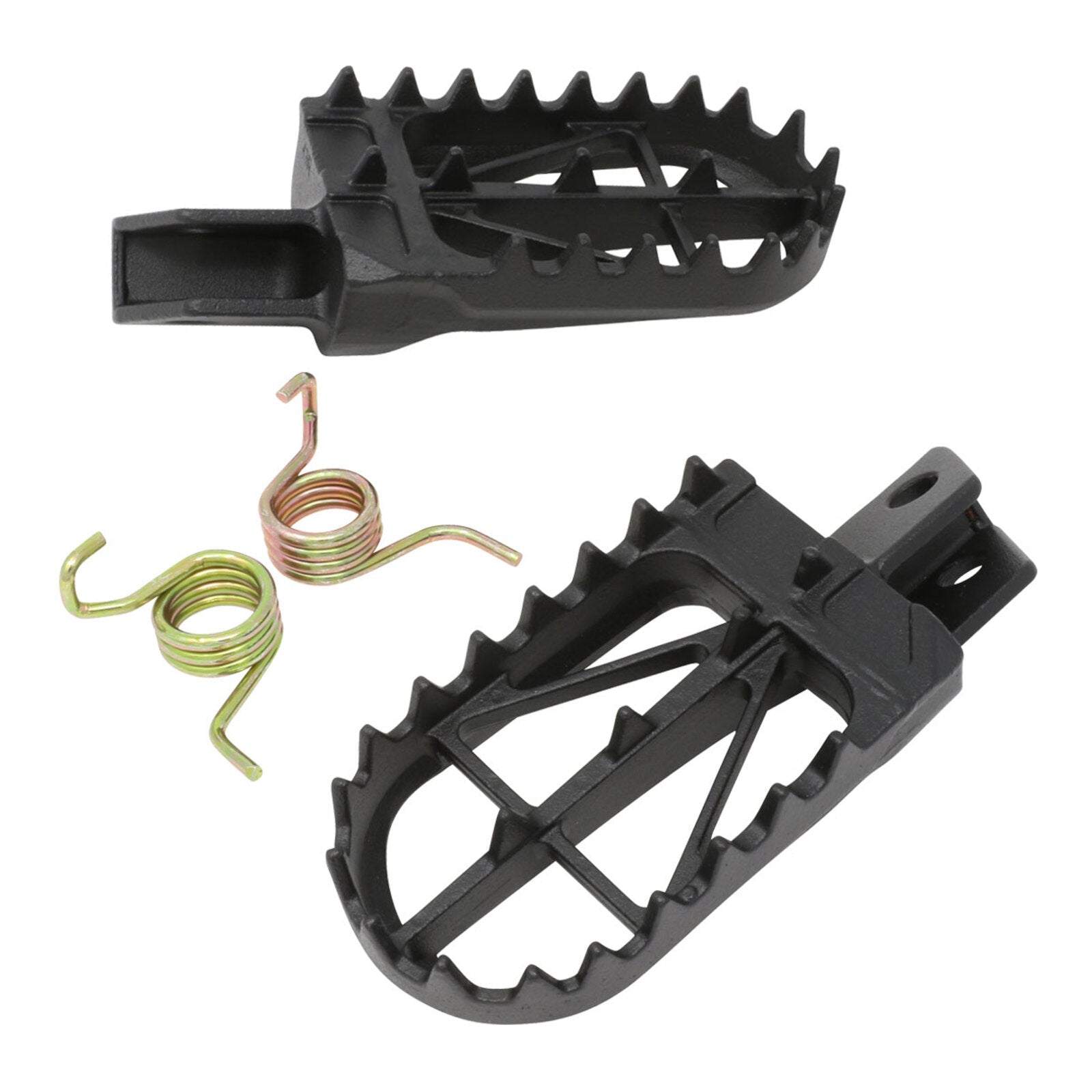 Zeta Wide Chromoly Mid Foot Pegs - Honda XR250 Motard / Baja / XR250R / XR400R