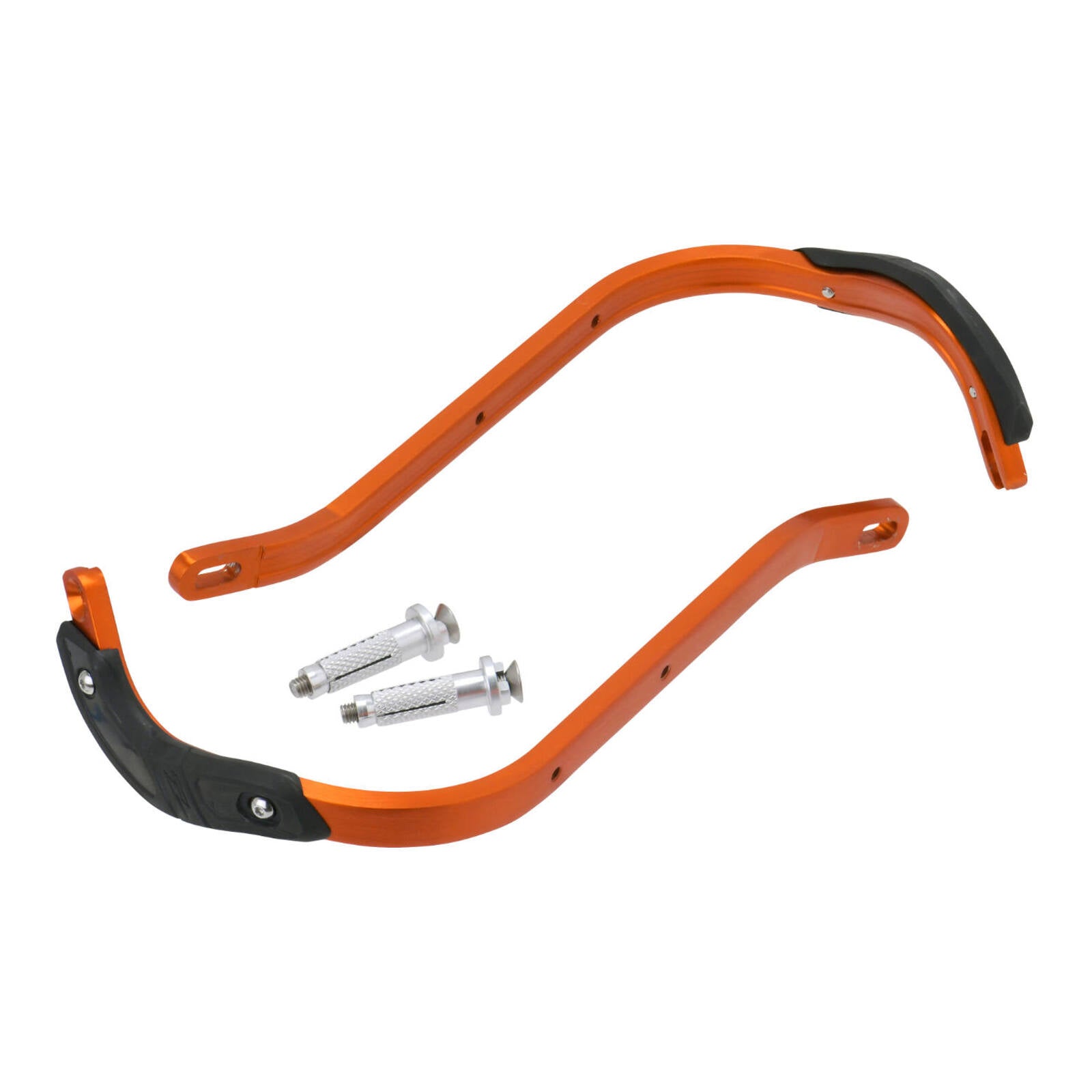 Zeta Pro Armour Handguards Bent - Orange