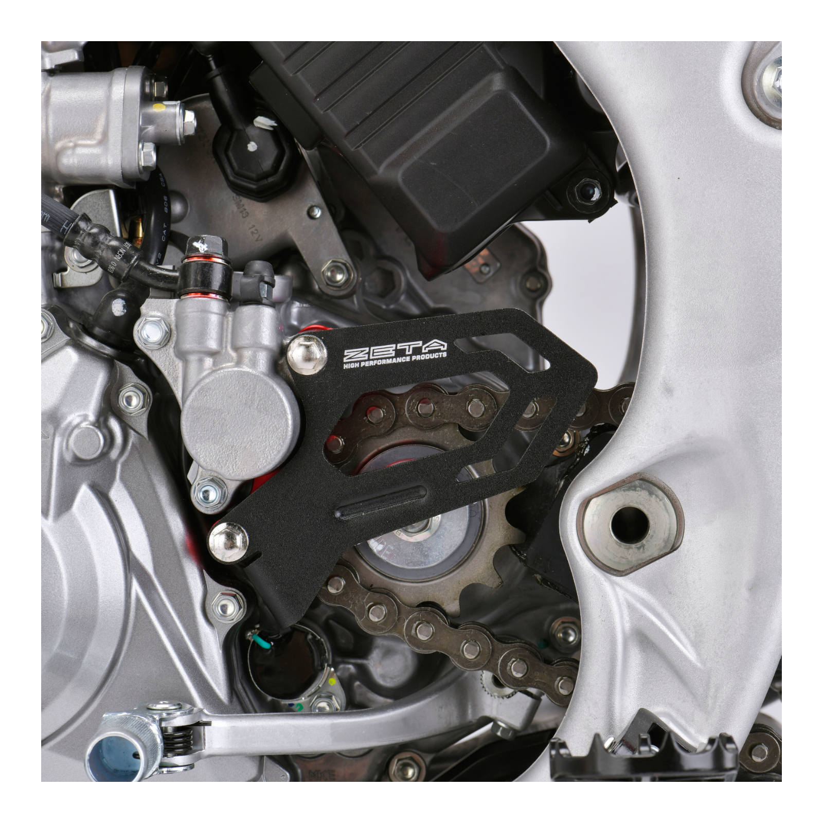 Zeta Case Saver with Cover - Honda CRF450R / CRF450RX ('21-) - Red