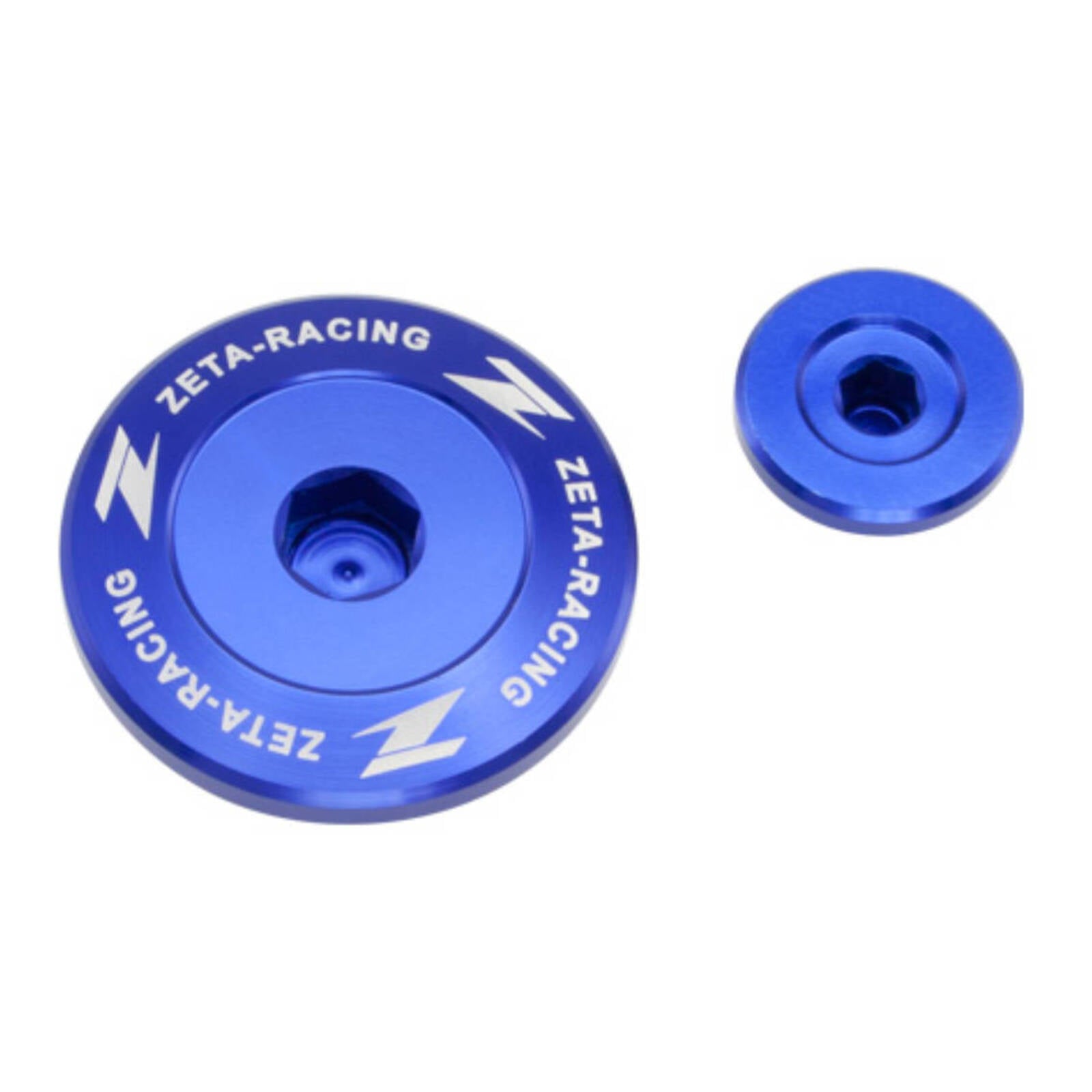 Zeta Engine Plug Set - Yamaha YZ250F ('14-), YZ450F ('14-) - Blue