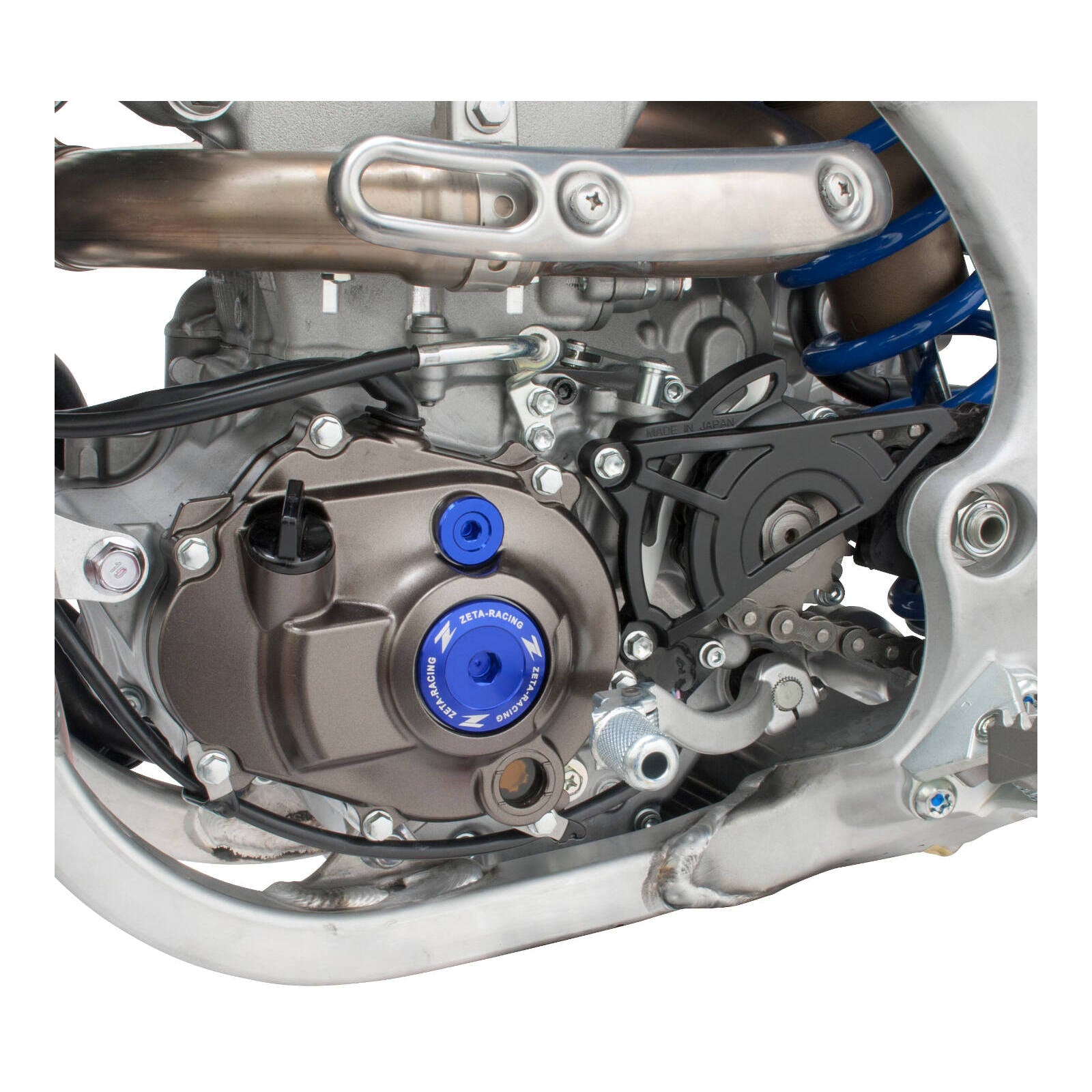 Zeta Engine Plug Set - Yamaha YZ250F ('14-), YZ450F ('14-) - Blue