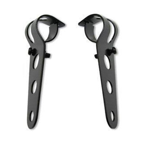 EMGO BRACKETS HEADLAMP BLK (PAIR)