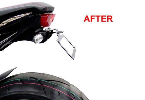 OGGY FENDER ELIMINATOR CB 650 R & CBR 650 R 21-25 (Black) - FE568SANT
