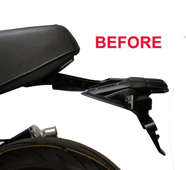 OGGY FENDER ELIMINATOR XSR 900 22-25 & XSR 900 GP 24-25 (SA-NT Black) - FE8003SANT