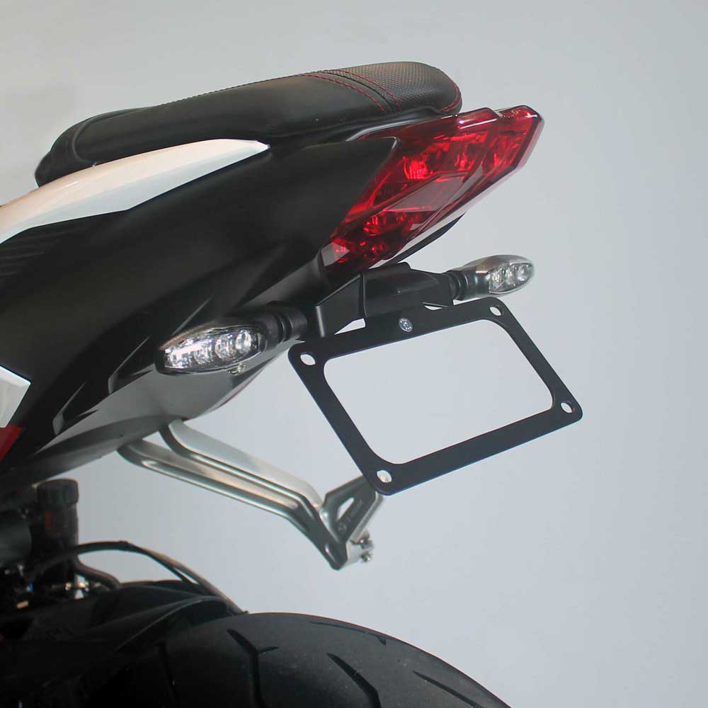 OGGY FENDER ELIMINATOR 675 DAYTONA 13-17, 660-765 STREET TRIPLE 13-24 (SA-NT Black) - FE901SANT