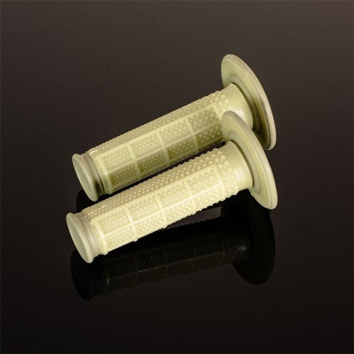 RENTHAL GRIPS DUAL COMPOUND ARAMID TAPERED HALF WAFFLE Q70