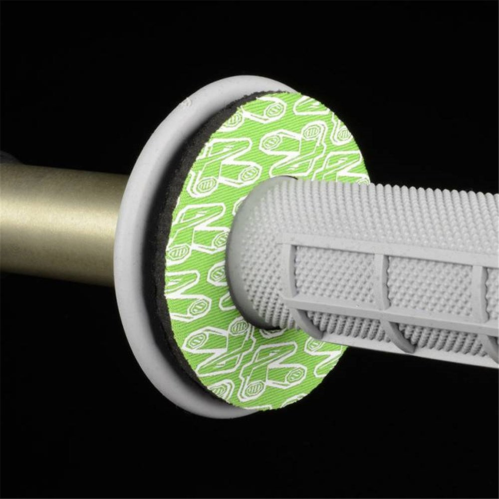 RENTHAL GRIP DONUTZ WHT/GRN (G203)