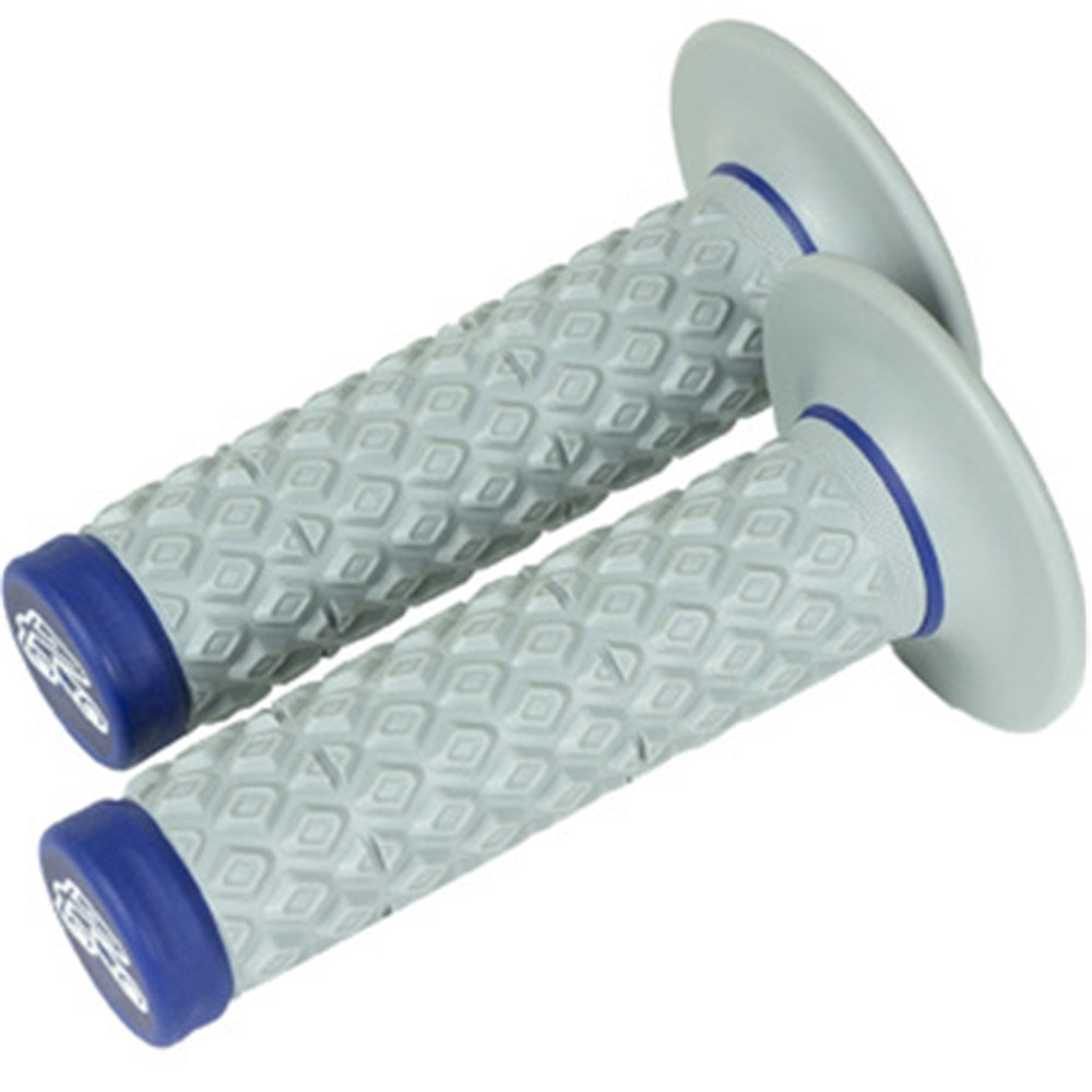RENTHAL GRIPS DUAL COMP COMFORT - BLU/GRY (G206)