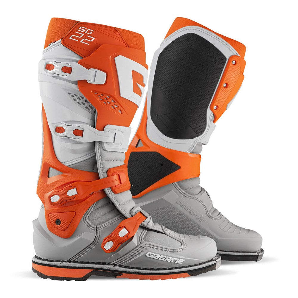 GAERNE SG-22 BOOTS ORANGE/WHITE/GREY 44 (9.5)