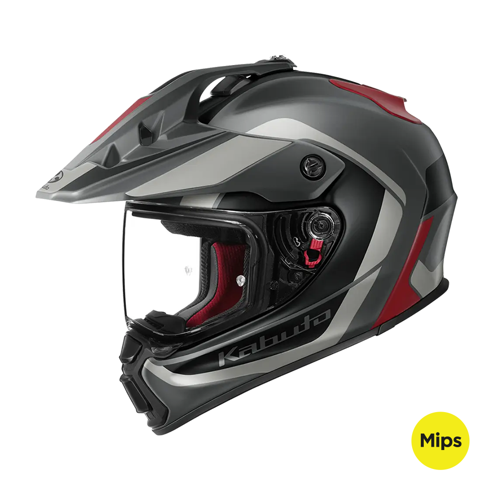 GEOSYS GT MIPS BLOCK GUNMETAL RED