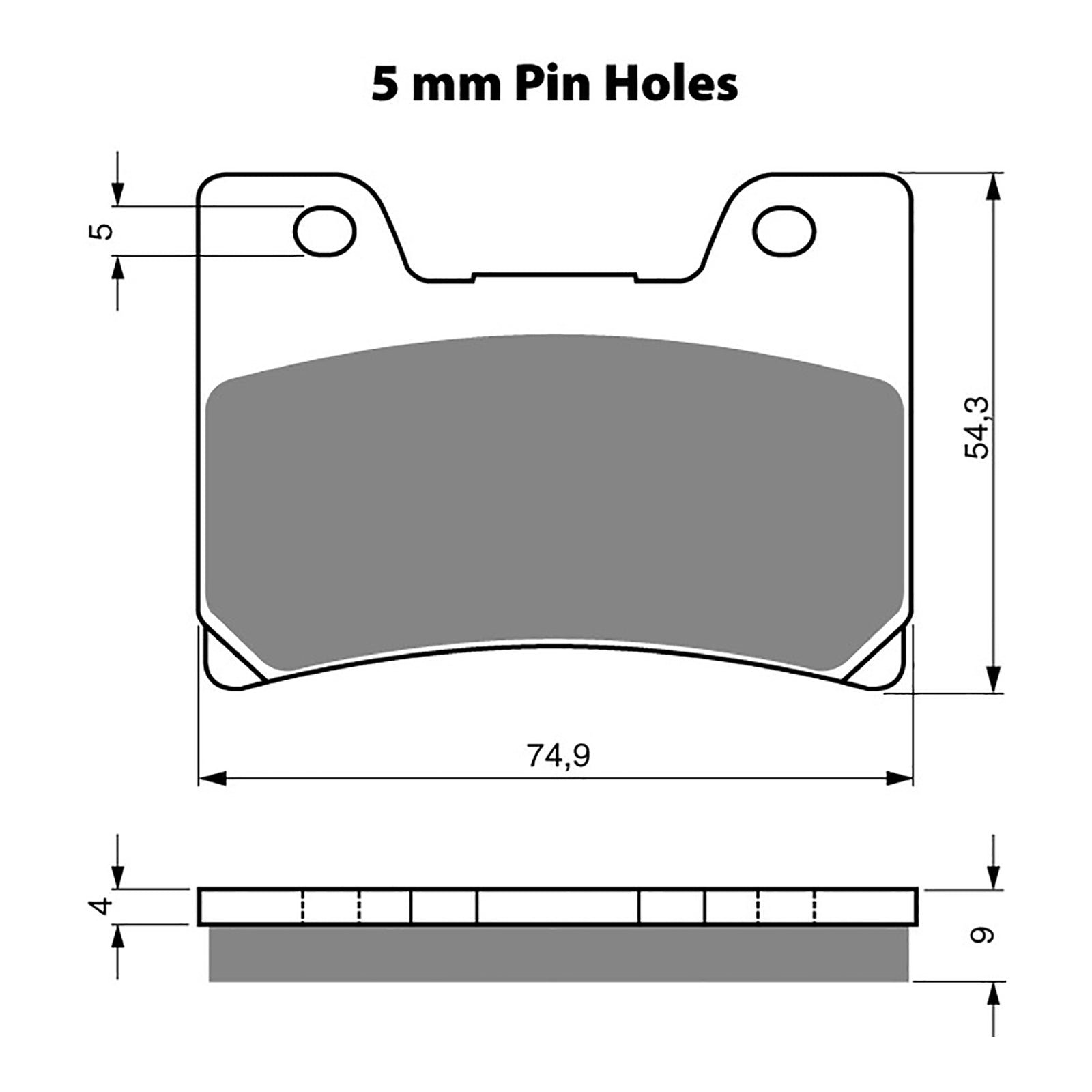 GOLDfren Brake Pads Sintered Sports GF028 - S3 (PH115)