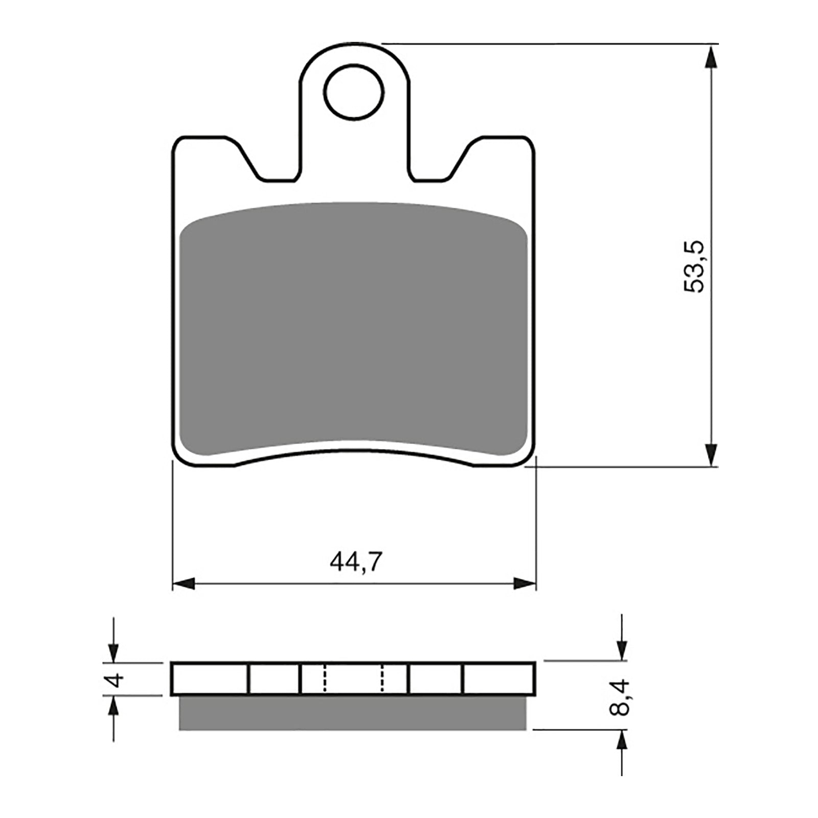 GOLDfren Brake Pads Sintered Sports GF147 - S3 ( PH268 )