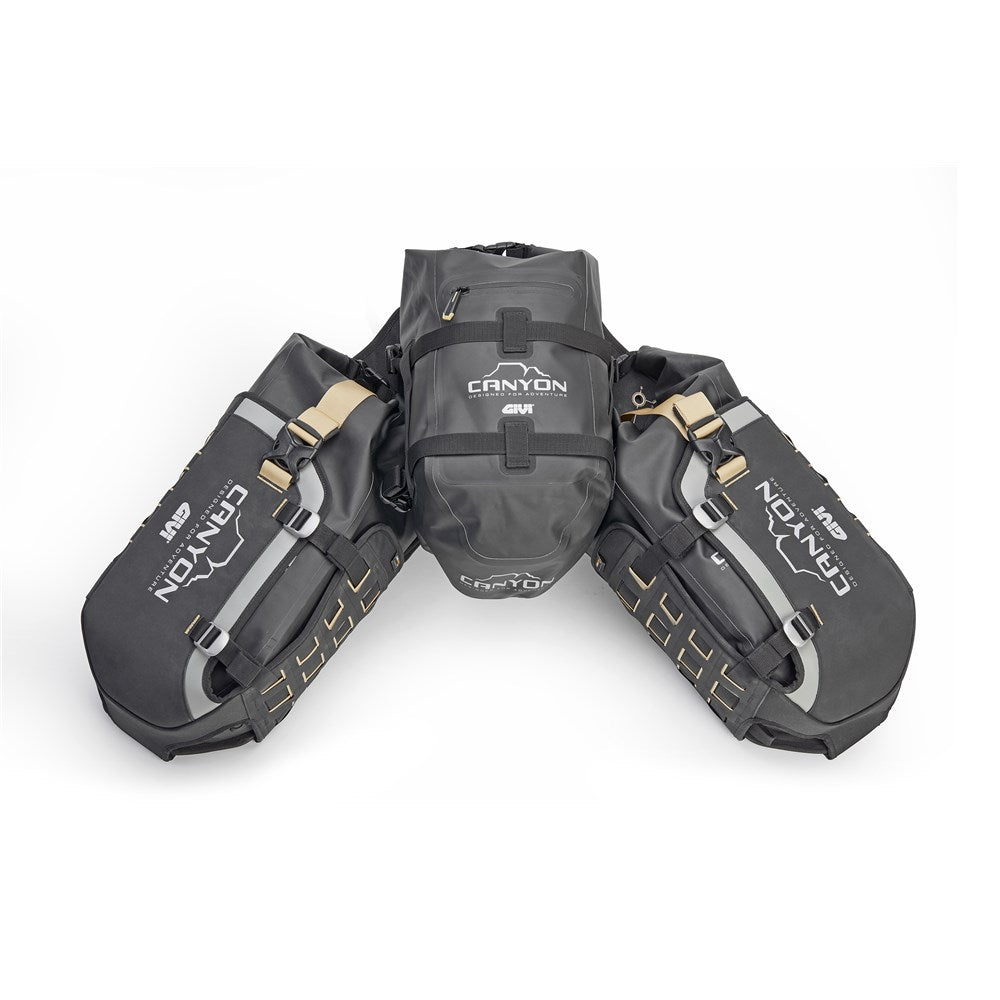 GIVI GRT CANYON 3 BAG MODULAR SYSTEM (2 X 16L/1 X 12L)