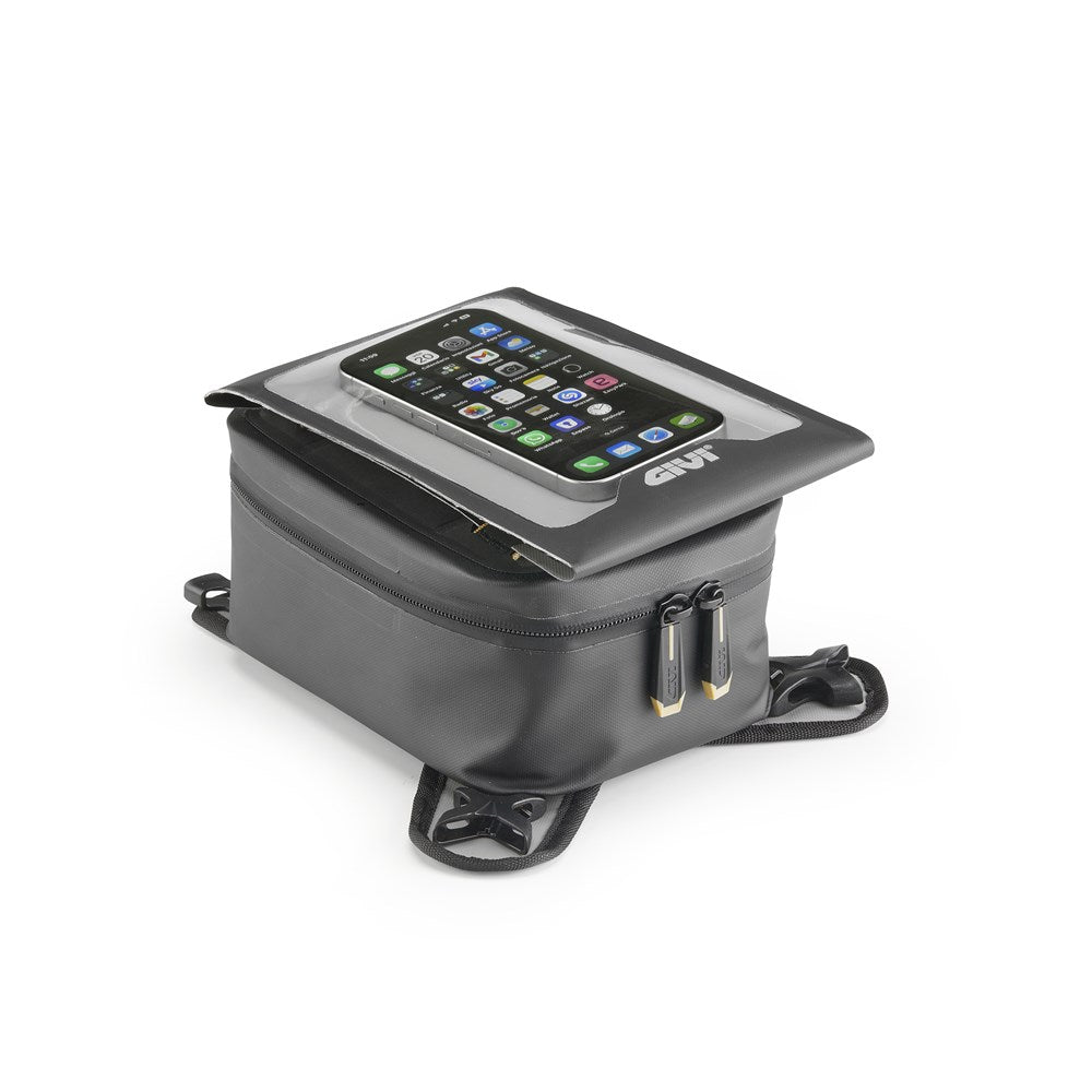 GIVI GRT CANYON TANK BAG 3L WITH CAM BUCKLE STRAPS