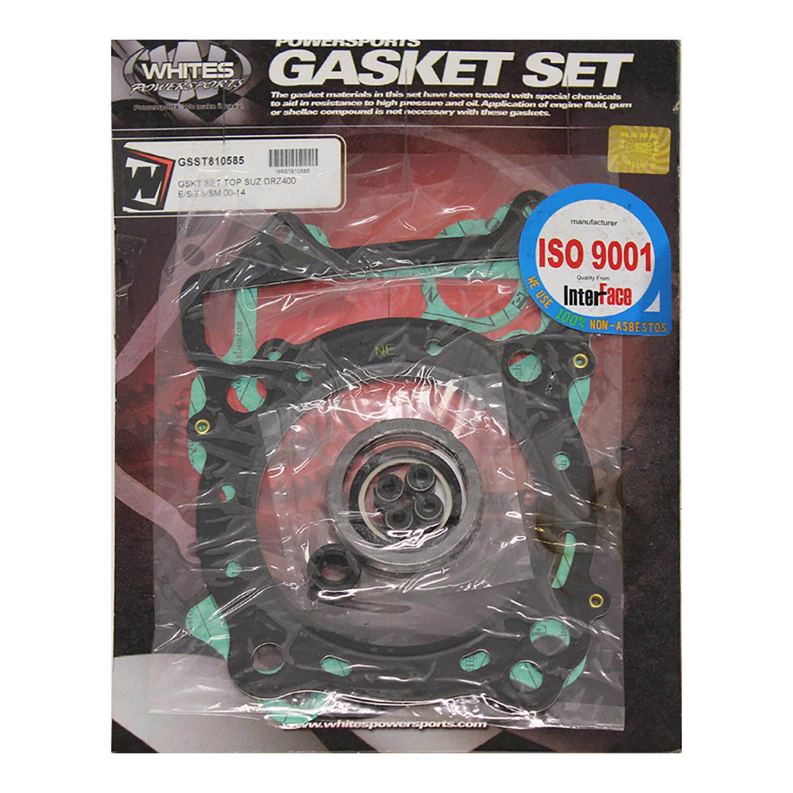 Whites Gasket Set - Top Suzuki DRZ400 E/S/ES/SM '00-'14