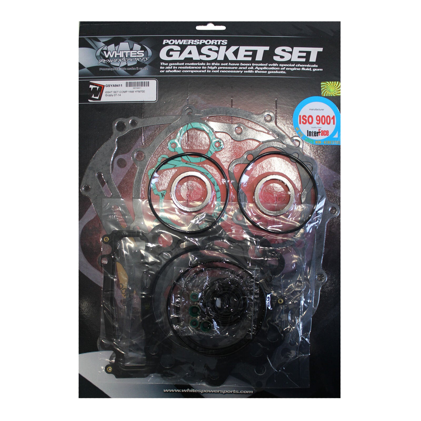 Whites Gasket Set Complete Yamaha YFM700 Grizzly '07-'14
