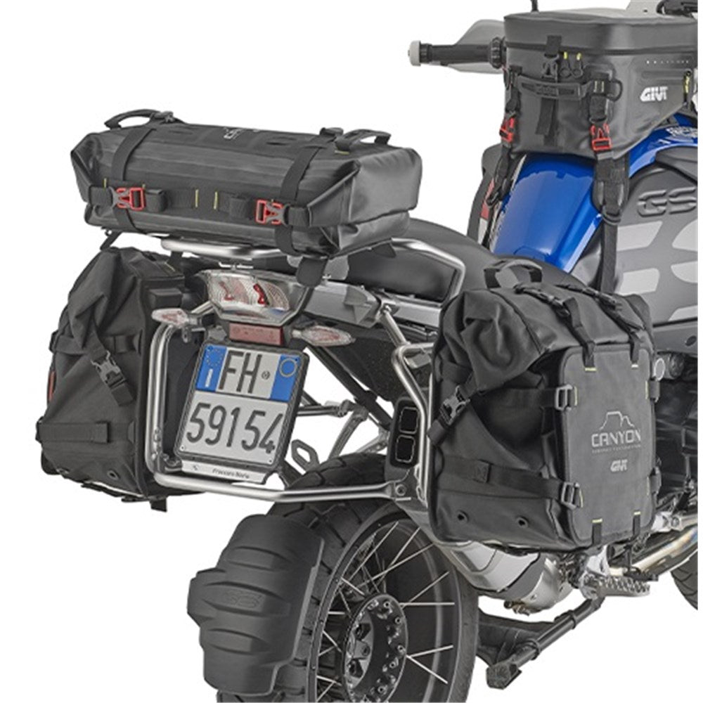 GIVI PANNIER FRAMES ADAPTOR - BMW R1250GS ADVENTURE 19-24 (ONLY FOR USE WITH OEM PANNIER HOLDER)