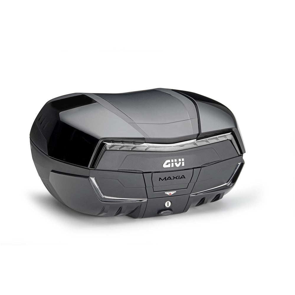 GIVI MONOKEY TOPCASE MAXIA 58L TECH BLACK/CLEAR