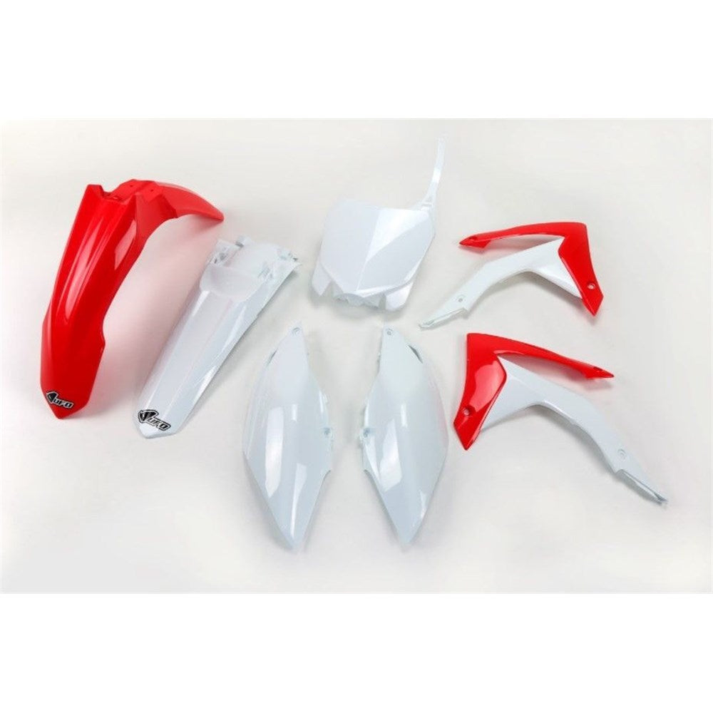 #PLEASE USE HOKIT116FE041 - UFO HONDA CRF250R 14-17/CRF450R 13-16 PLASTICS KIT (WHT)
