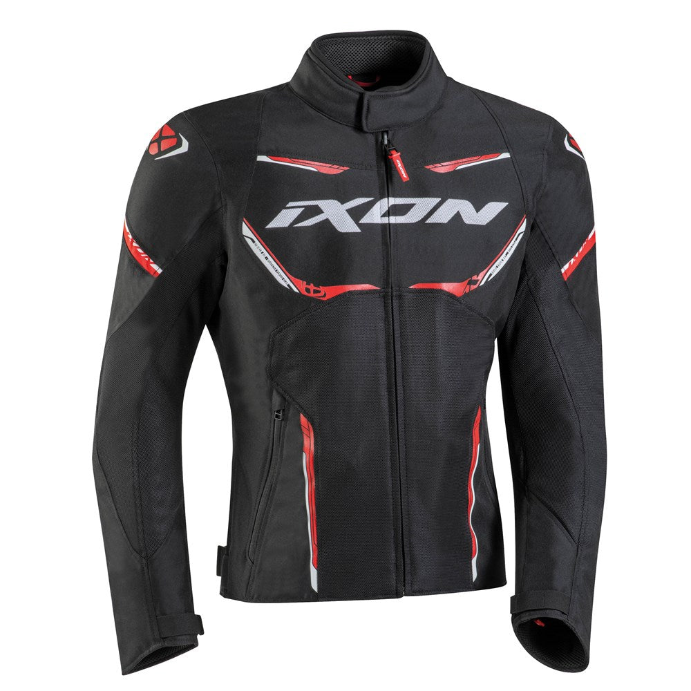 IXON STRIKER AIR WP JKT BLK/RED/WHT (2XL)