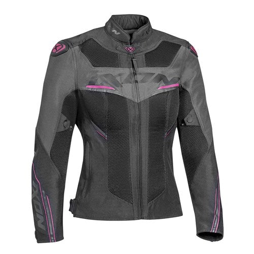 DRACO LADY JACKET - BLACK/ANTHRACITE/FUSHIA