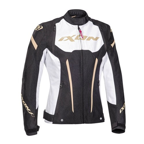 STRIKER LADY JACKET - BLACK/WHITE/GOLD