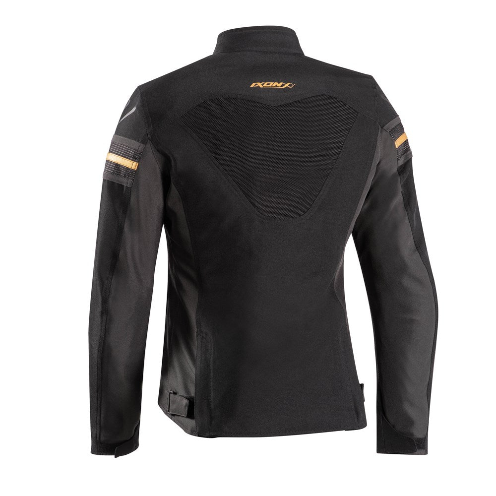 IXON ILANA EVO LADY JKT BLK/ANTH/GLD (XL)