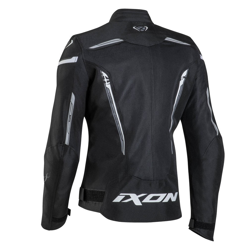 IXON STRIKER AIR WP LADY JKT BLK/WHT (XL)