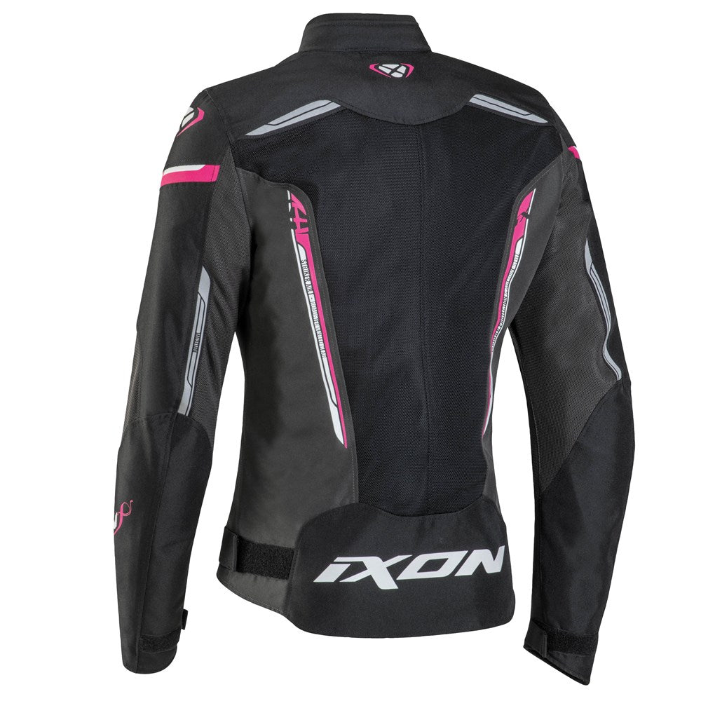 IXON STRIKER AIR WP LADY JKT BLK/ANTH/FUS (XS)