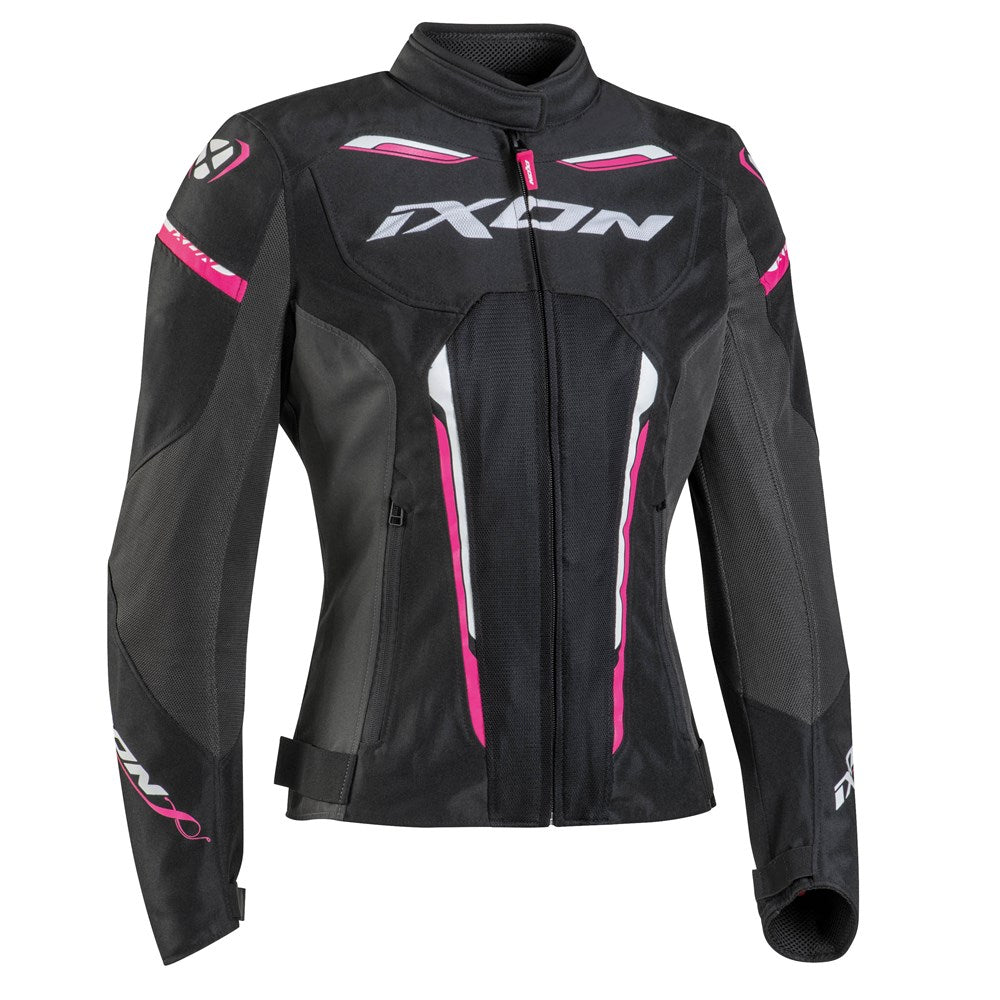 IXON STRIKER AIR WP LADY JKT BLK/ANTH/FUS (3XL)
