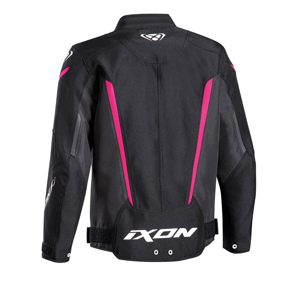 IXON STRIKER KID LADY JKT BLK/FUS (06ANS)