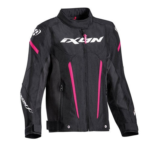 STRIKER KID LADY JACKET- BLACK/FUSHIA