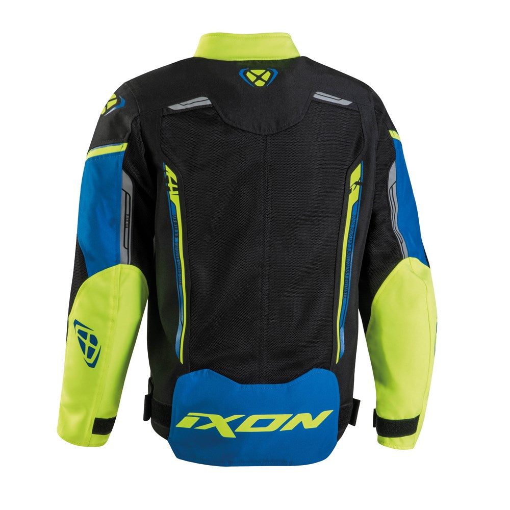 IXON STRIKER AIR KID JKT BLK/BLU/YEL (12ANS)