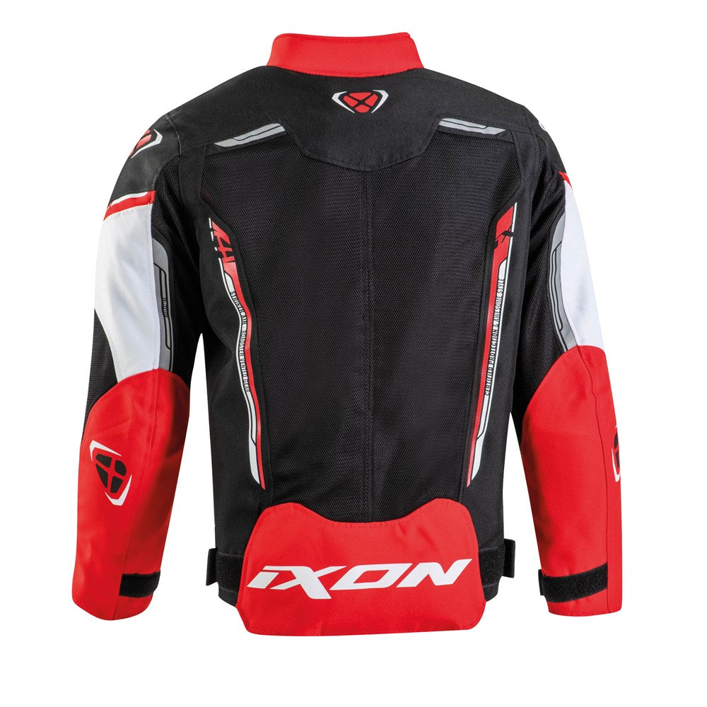 IXON STRIKER AIR KID JKT BLK/WHT/RED (06ANS)