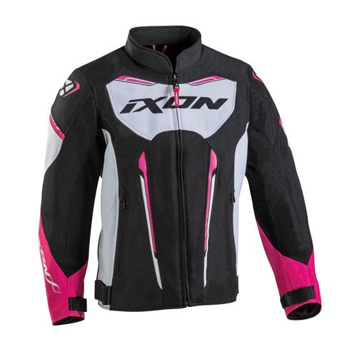 STRIKER AIR KID LADY JACKET - BLACK/WHITE/FUSHIA