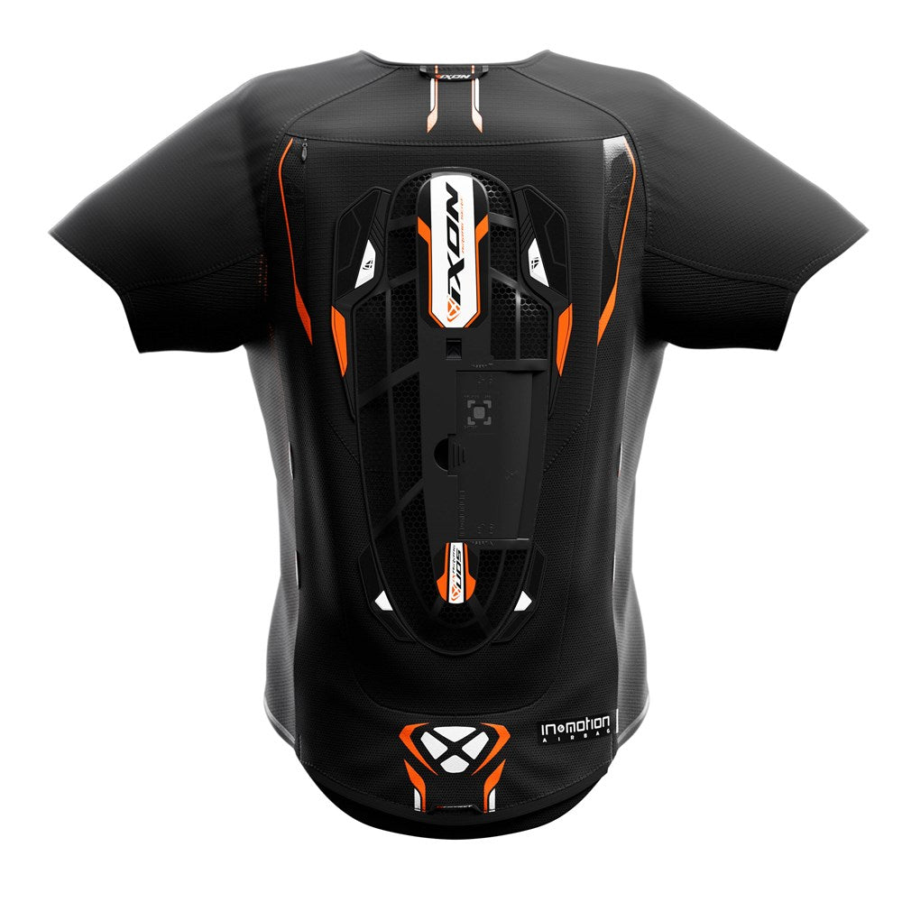 IXON IX-AIRBAG U05 (VEST W/SHLDR) BLK/ORG (LG) (UN3481/CLASS 9) (UN3481/CLASS 9)