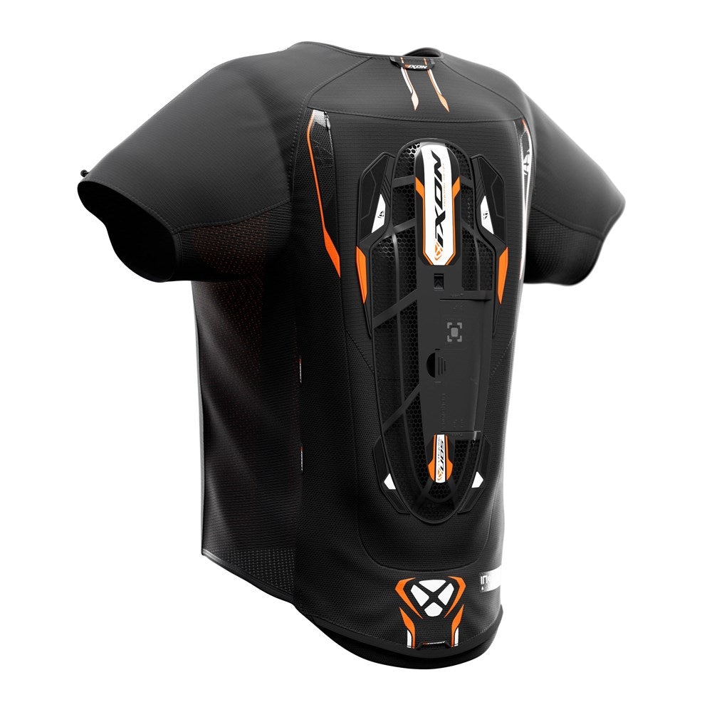 IXON IX-AIRBAG U05 (VEST W/SHLDR) BLK/ORG (LG) (UN3481/CLASS 9) (UN3481/CLASS 9)
