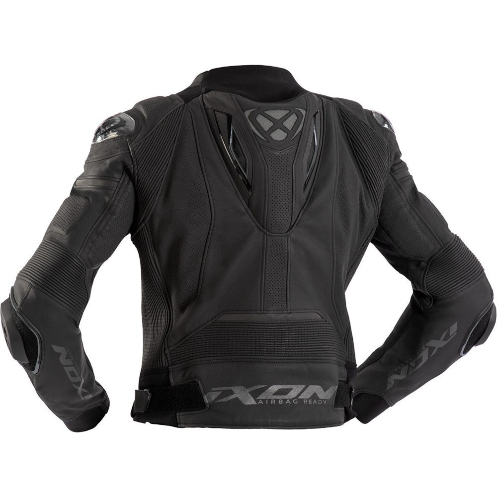 IXON VENDETTA EVO LEATHER JKT BLK (3XL)