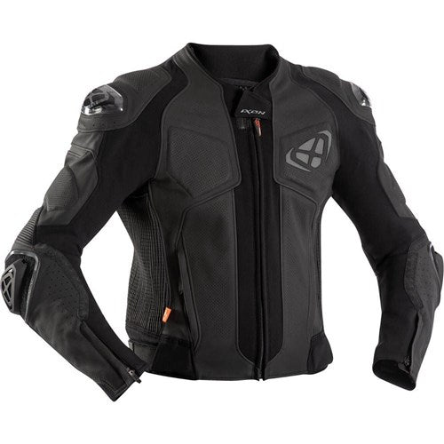 VENDETTA EVO LEATHER JACKET - BLACK
