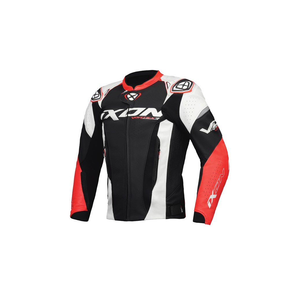IXON VORTEX 3 JKT BLK/WHT/RED (MD)