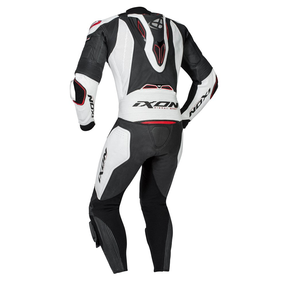 IXON VENDETTA EVO 1PC SUIT BLK/WHT (XL)