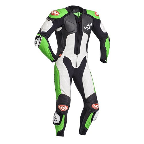VENDETTA EVO 1PC SUIT - BLACK/WHITE/GREEN