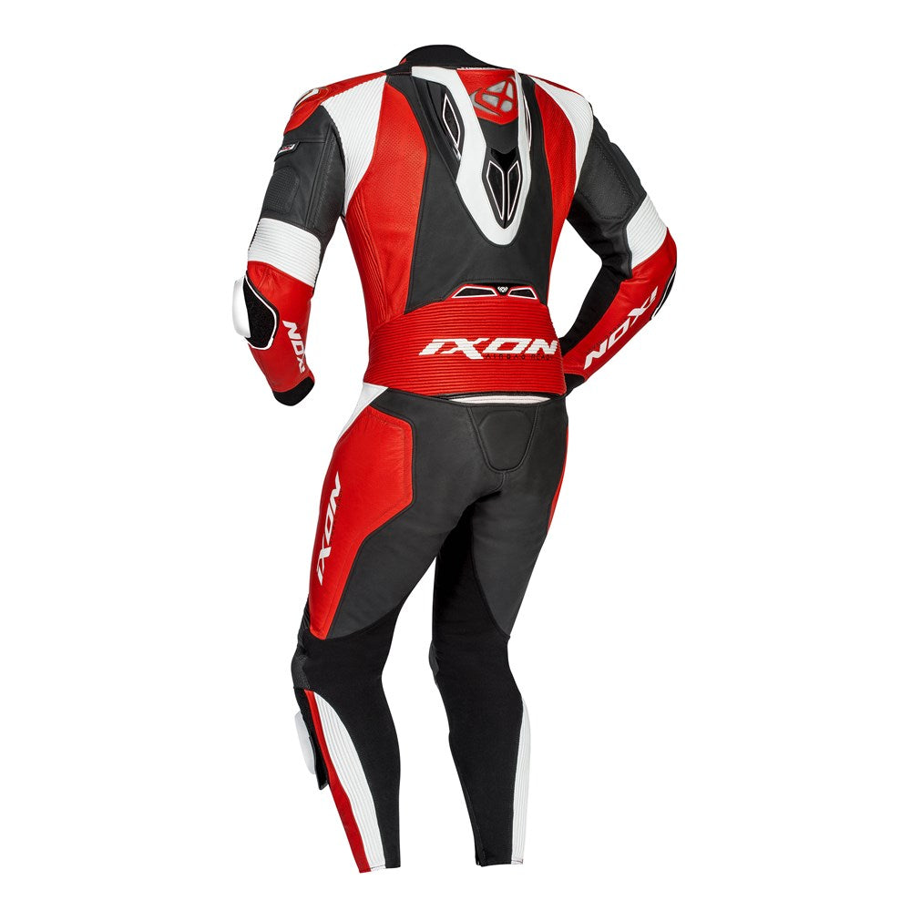 IXON VENDETTA EVO 1PC SUIT BLK/RED/WHT (3XL)