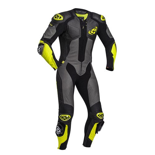 VENDETTA EVO 1PC SUIT- BLACK/ANTHRACITE/YELLOW