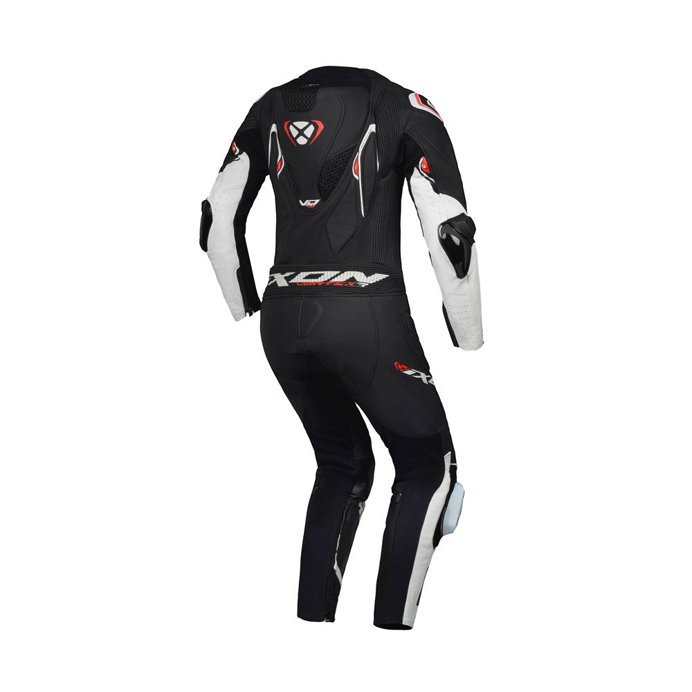 IXON VORTEX 3 1PC SUIT BLK/WHT (MD)