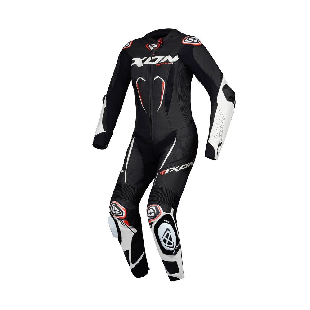 IXON VORTEX 3 LADIES 1P SUIT BLK/WHT (LG)