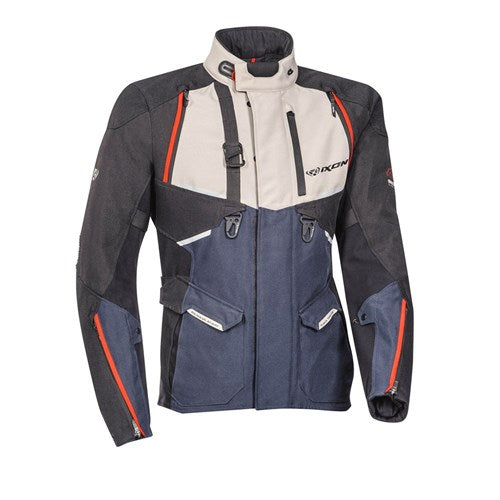 EDDAS JACKET - GREY/NAVY/BLACK