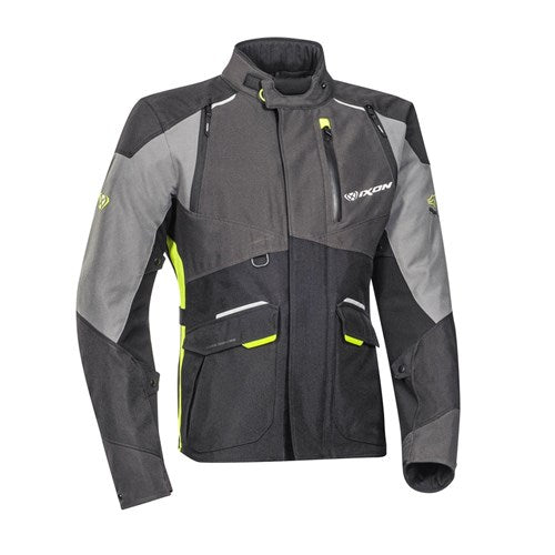 BALDER JACKET - BLACK/GREY/BRIGHT YELLOW