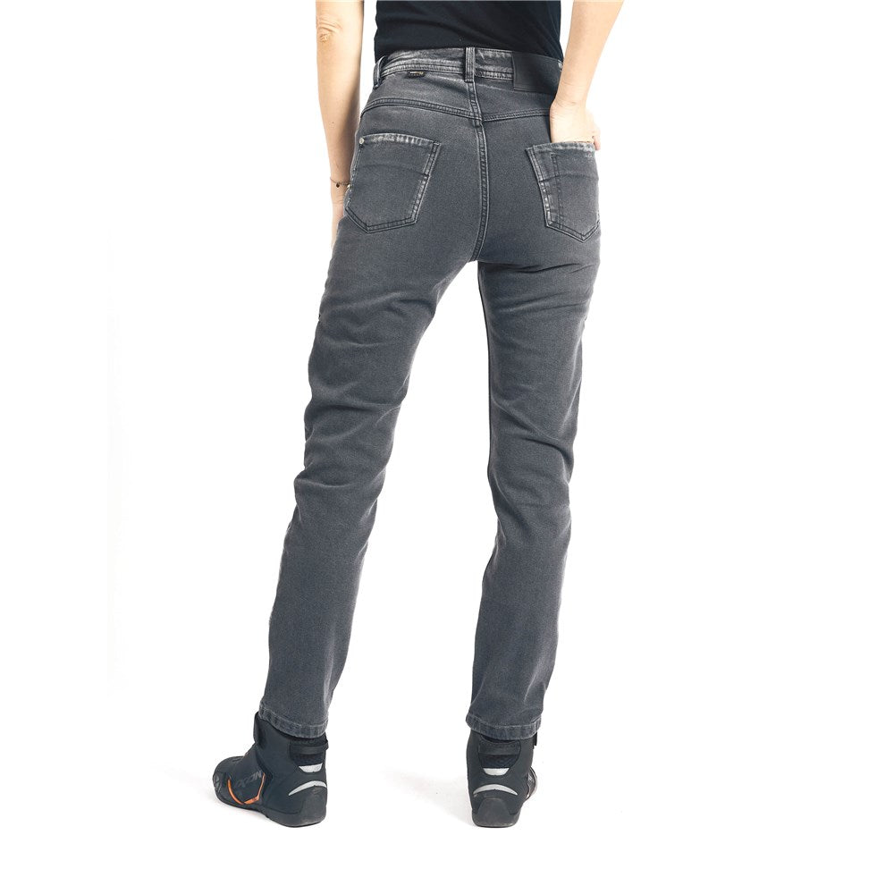 IXON DANY JEAN WASHED BLK (XS)