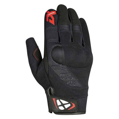 RS DELTA GLOVE - BLACK/RED/WHITE